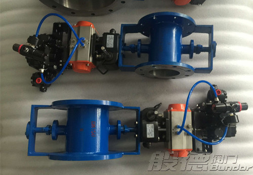 美國高溫爐改造項目使用般德調(diào)節(jié)閥與通風(fēng)閥