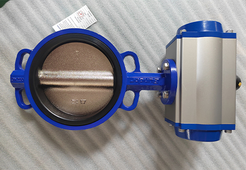 浙江某外貿(mào)公司采購(gòu)氣動(dòng)蝶閥為國(guó)外工程客戶(hù)供貨